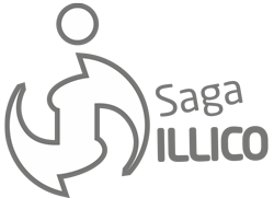 Logo SAGA ILLICO - agence de communication Ã  NANTES